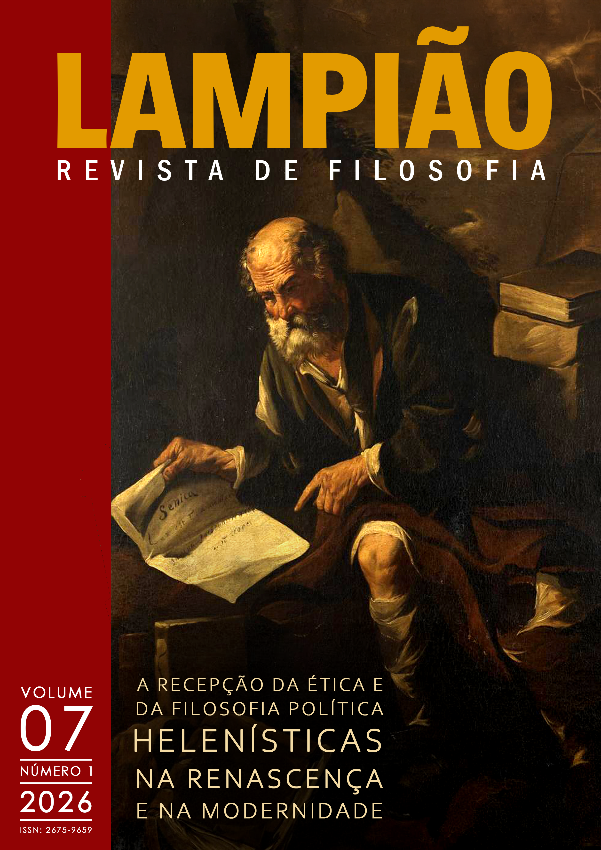 					Visualizar v. 7 n. 1 (2026): A recepção de Ética e da Filosofia Política helenísticas na Renascença e na Modernidade
				
